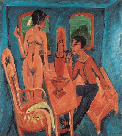 Ernst Ludwig Kirchner Tower Room, Fehmarn oil painting picture